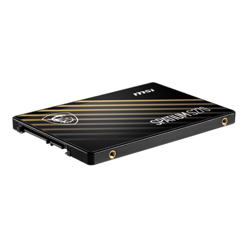 MSI SSD SPATIUM S270, 960GB, 2.5" 7mm, SATA3, 3D TLC, R/W 500/450, IOPs 55 000/80 000, TBW 500, DWPD 0.28 (5 лет) MSI