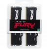 Память оперативная/ Kingston 64GB 6000MT/s DDR5 CL40 DIMM (Kit of 4) FURY Beast RGB XMP Kingston