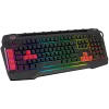 Игровая клавиатура SVEN KB-G8800: 109 клавиш, макросы, RGB-подсветка и звук. индикация для геймеров