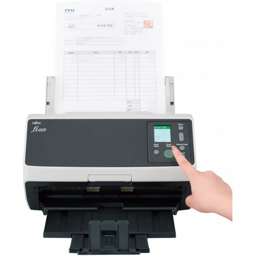 Ricoh(PFU) fi-8170 Документ сканер А4, двухсторонний, 70 стр/мин, автопод. 100 листов, USB 3.2, Gigabit Ethernet/ Ricoh(PFU) fi-8170, Document scanner, A4, duplex, 70 ppm, ADF 100, USB 3.2, Gigabit Ethernet