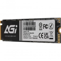 Твердотельный накопитель AGI AI298 M.2 PCIe 4TB RETAIL-Color Box
