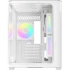 Корпус ПК Ocypus Iota C50 Curve WH ARGB - Mini-Tower с 3x120mm ARGB, USB-C и поддержкой mATX/mITX