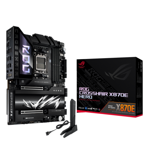 ROG CROSSHAIR X870E HERO: Высокопроизводительная материнская плата для геймеров