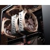 Кулер для процессора/ CPU Cooler Noctua NH-D15 G2 HBC (228W, 4-pin PWM, 168mm, Al/Cu, 8x6mm, 2x140mm, 91.5CFM, 24.8dBA, 1500RPM, S: 1851/1700/1200/115X, AM5/AM4, Beige/Brown)