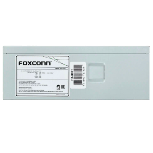 блок питания 300 Ватт/ Power Supply Foxconn 300W TFX, APFC, 80FAN, 3xSATA, 1xPATA, 24+4 Foxconn