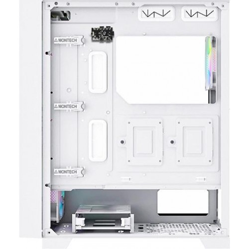 Корпус Montech Air 1000 Premium белый ATX: идеальное решение для вашего ПК с отличной вентиляцией и современными портами
