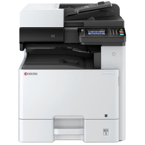 Купить МФУ лазерный Kyocera ECOSYS M8124cidn с цветной печатью A3 и тонером TK-8110 в интернет-магазине