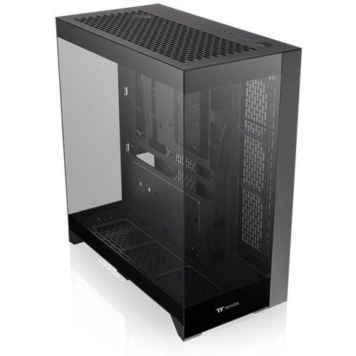 Корпус Thermaltake CTE E550 TG черный ATX с охлаждением 8x120mm и 6x140mm, 2xUSB3.0 и аудио выходом - идеальный выбор для геймеров