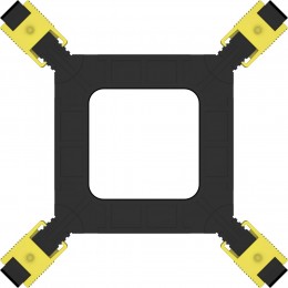Кулер PcCooler R95S-I Soc-1200/1700/1851 4-pin 31.1dB Al 95W 360gr Ret (R95S-XXNIXX-CL) [R95S-XXNIXX-CL]