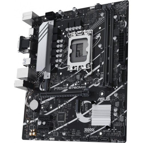 Материнская плата Asus PRIME B760M-K для Intel 1700 с поддержкой DDR5, mATX, 8ch звук и HDMI