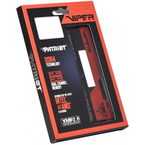 Память DDR4 32GB (2x16GB) 3200MHz Patriot Viper Elite II с радиатором - Высокопроизводительная Оперативная Память для Игровых ПК