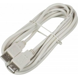 Кабель-удлинитель Ningbo USB A(m) USB A(f) 3м (USB2.0-AM-AF-3-BR) (блистер) [USB2.0-AM-AF-3-BR]