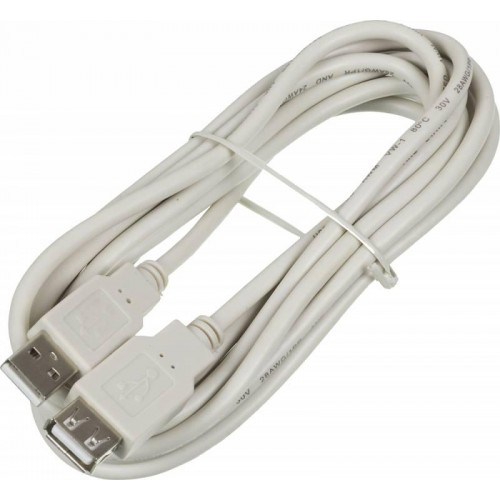 Кабель-удлинитель Ningbo USB A(m) - USB A(f) 3м, USB 2.0, блистер [USB2.0-AM-AF-3-BR]