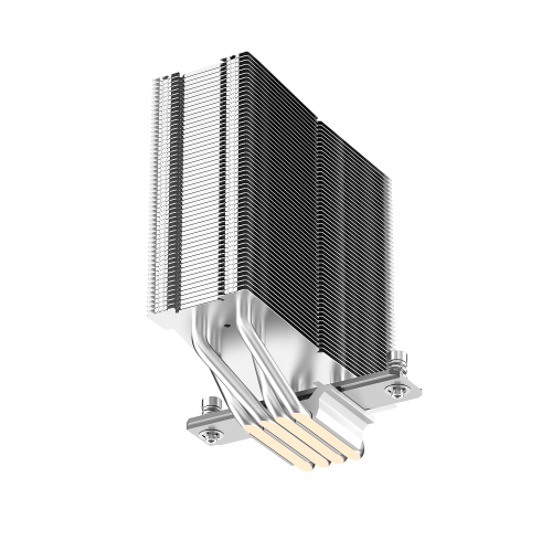 Кулер для процессора/ CPU Cooler SAMA A40L (240W, 4-pin PWM, 152mm, 4x6mm, ARGB, 1x120mm, 78CFM, 29dBA, 2200RPM, S: 1851/1700/1200/115X, AM5/AM4, silver) SAMA