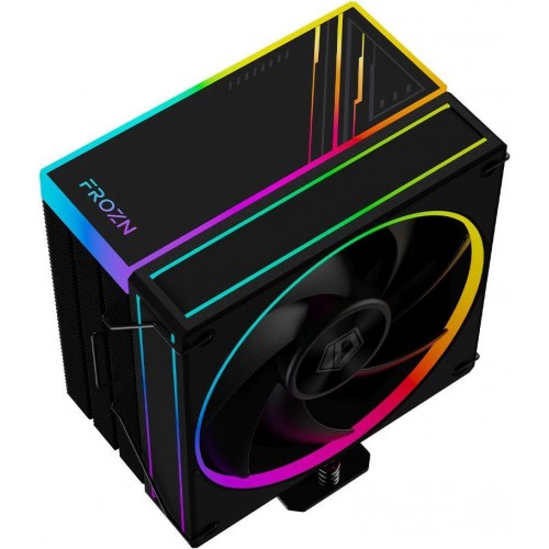 Кулер ID-Cooling Frozn A410 ARGB Soc-AM5/AM4/1200/1700/1851 черный 4-pin 29.9dB Al+Cu 230W 730gr Ret (FROZN A410 ARGB) [FROZN A410 ARGB]