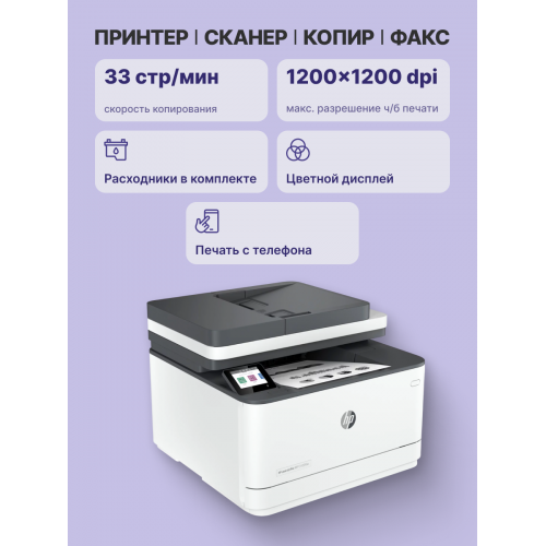 Лазерное МФУ/ HP LaserJet Pro 3103fdw HP