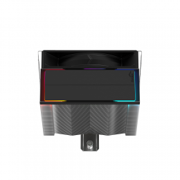 Кулер для процессора/ CPU Cooler SAMA A40L (240W, 4-pin PWM, 152mm, 4x6mm, ARGB, 1x120mm, 78CFM, 29dBA, 2200RPM, S: 1851/1700/1200/115X, AM5/AM4, silver)