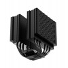 Кулер для процессора/ CPU Cooler PCCooler RT620 Digital BK (250W, 4-pin PWM, LED temp., 157mm, Al/Cu, 6x6mm, 2x120mm, 73.32CFM, 34.9dBA, 2200RPM, S: 1851/1700/1200/115X, AM5/AM4, black) PcCooler
