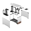 Корпус Fractal Design Terra Mini-Tower без блока питания - mITX, Silver, USB 3.0 и 3.2 Type-C, поддержка SFX PSU