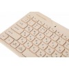 Клавиатура A4Tech FBK26C AS: Бежевый USB Беспроводной Slim Multimedia Модель для Удобства и Стиля