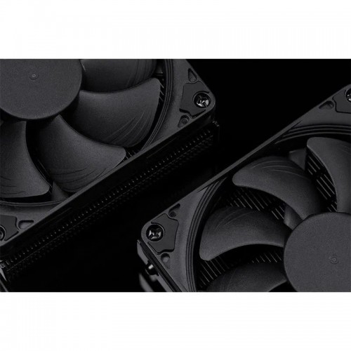Кулер для процессора/ CPU Cooler Noctua NH-L9i chromax.black (59W, 4-pin PWM, 37mm, Al/Cu, 2x6mm, 1x92x92x14mm, 33.84CFM, 23.6dBA, 2500RPM, S: 1200/115x, Black)