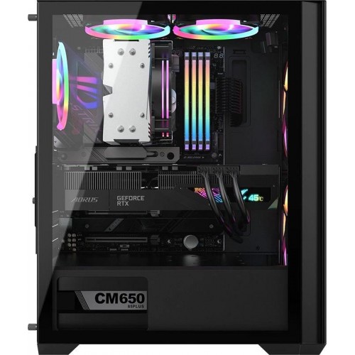 Корпус ATX Formula Air Power G5 DUO черный с поддержкой 5 вентиляторов и USB 3.0