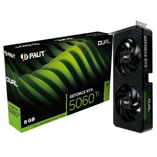 Купить видеокарту Palit GeForce RTX 5060 Ti Dual – Высокая производительность для геймеров и профессионалов
