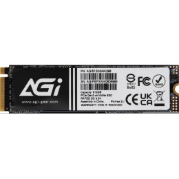 Твердотельный накопитель AGi PCIe 3.0 x4 512GB AGI512GIMAI298 AI298 M.2 2280 [AGI512GIMAI298]