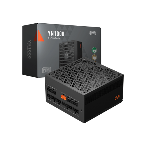 Блок питания ПК/ Power Supply PCCooler, 1000W 80+ Gold (ATX, 3.1, Full modular, 1x24(20+4)pin 550mm, 2xCPU 8(4+4)pin 650mm, 3xPCIe 8(6+2)pin 500mm, 1x12V(2x6) 12+4pin 650mm, 3xSATA*3+MOLEX4pin*1 450+120+120+120mm , Active, 135x135mm, 150x150x86mm, APFC, O