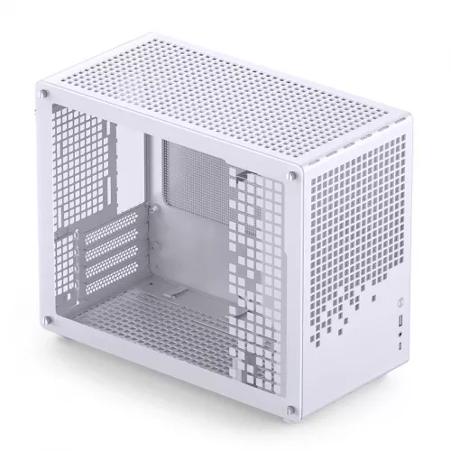 Корпус JONSBO Z20 Mini-Tower без блока питания: стильный белый кейс для mATX и mITX с USB-A 3.2 и USB-C 3.2