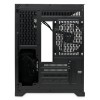 Корпус без блока питания/ Case HSPD F330, Panoramic Mini-tower, Black, TG, 0.5 SPCC, 3x120mm ARGB (FN027) mATX, mITX 160/400/200mm 1x2.5", 2x3.5", 4xPCI 1xUSB-C 3.0, 2xUSB-A1.0 428x280x375mm
