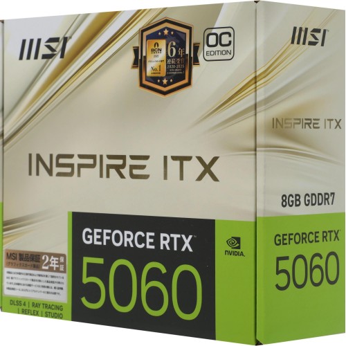 GeForce RTX 5060 8G INSPIRE ITX OC - Высокопроизводительная видеокарта для геймеров