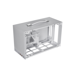 Корпус без блока питания/ Case PCCooler K101 MESH WH 3F, Mini-Tower, Mesh, 3x120mm, 2xUSB-A 3.0 + 1xUSB-C 3.1, SFX PSU Support, mITX White