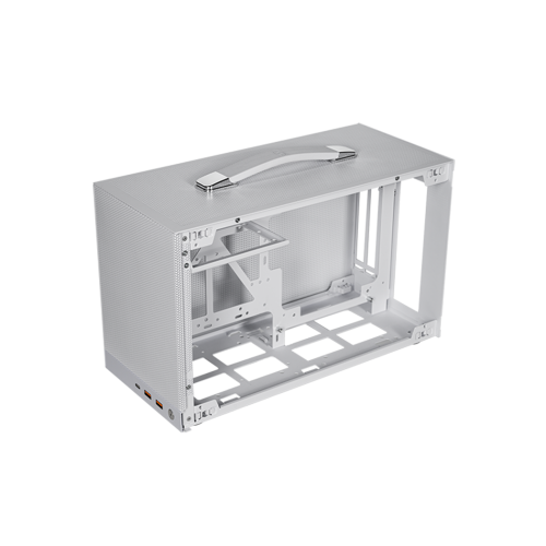 Корпус без блока питания/ Case PCCooler K101 MESH WH 3F, Mini-Tower, Mesh, 3x120mm, 2xUSB-A 3.0 + 1xUSB-C 3.1, SFX PSU Support, mITX White PcCooler