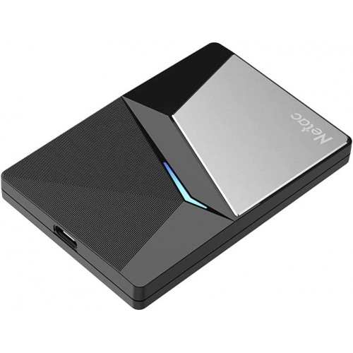Накопитель SSD Netac USB-C 480Gb NT01Z7S-480G-32BK Z7S 2.5" черный