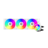 Система охлаждения/ Water Cooling System PCCooler DA360 Pro ARGB WH (300W, 360mm, White, ARGB/ Fans: 3x120mm, 75.8CFM, 33.7dBA, 2200RPM/ Pump height 57mm, 28dBA, 3000RPM, Rad thickness 27mm/ S: 1851, 1700, 1200, 20XX, 115X, AM5, AM4) PcCooler