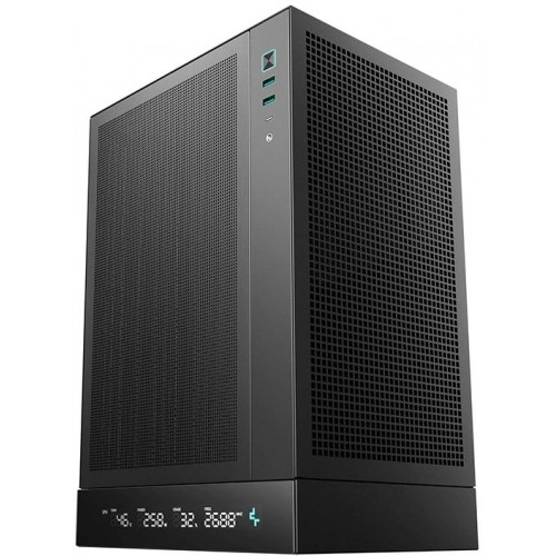 Корпус Deepcool CH170 DIGITAL черный mATX с охлаждением 1x120mm, USB2.0 и USB3.0 – идеальный выбор для вашего ПК