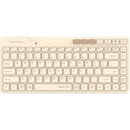 Клавиатура A4Tech FBK26C AS бежевый USB беспроводная BT/Radio slim Multimedia