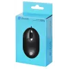 Оптическая мышь Оклик 105S черная 800dpi с USB для ноутбука - 3 кнопки (400941)