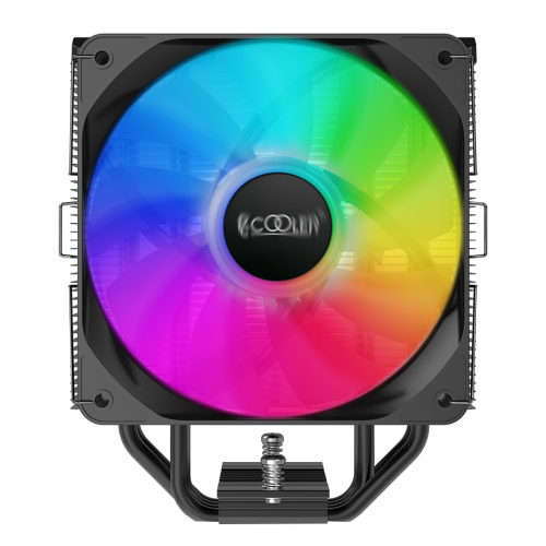 Кулер для процессора/ CPU Cooler PCCooler PALADIN EX400 ARGB (180W, 4-pin PWM, 157mm, Al/Cu, 4x6mm, ARGB, 1x120mm, 73.6CFM, 28.6dBA, 1800RPM, S: 1851/1700/1200/115X, AM5/AM4, black) PcCooler