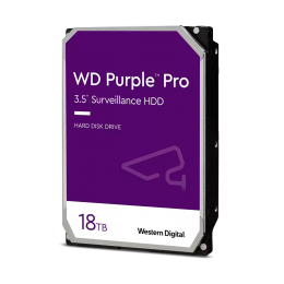 Жесткий диск/ HDD WD SATA3 18Tb Purple Pro 7200 512Mb 1 year warranty