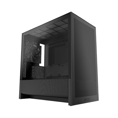 Корпус без блока питания/ Case NZXT H3 Flow (2025), Midi-Tower, TG, 1x120mm, 1xUSB-A 3.2 + 1xUSB-C 3.2, mATX, mITX Black NZXT