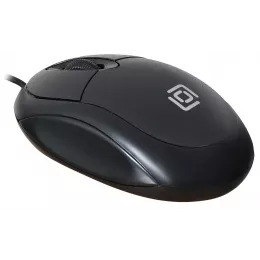 Мышь Оклик 105S черный оптическая 800dpi USB для ноутбука 3but (400941)