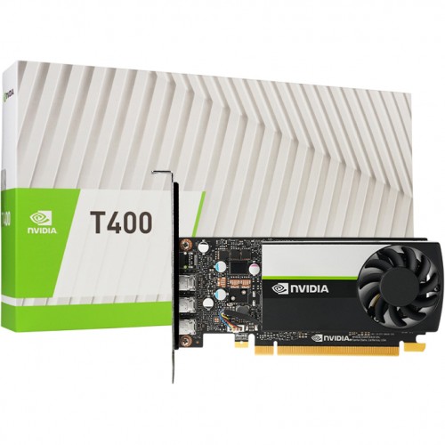 Видеокарта/ VGA NVIDIA T400, 4GB GDDR6/64 bit, PCI Express 3.0 x16