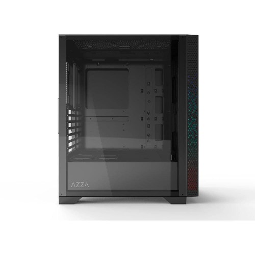 Корпус Azza Celesta F черный ATX 5x120mm 5x140mm 2xUSB2.0 1xUSB3.0 audio bott PSU [CSAZ-340F CELESTA]