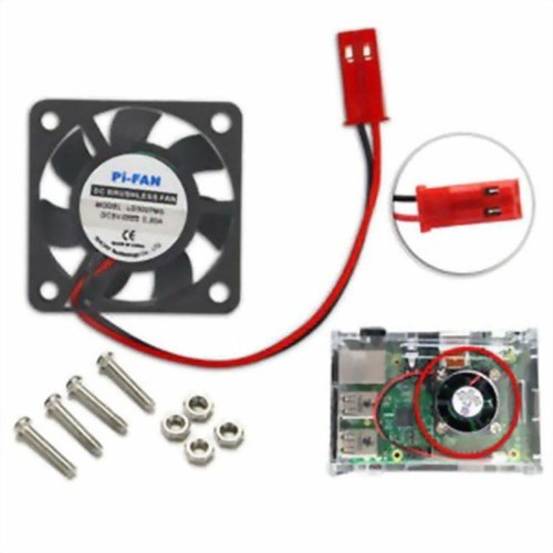 Вентилятор ACD RA003 3010 для Raspberry Pi 3 B/B+ - Компактный 30x30x10mm с крепежом