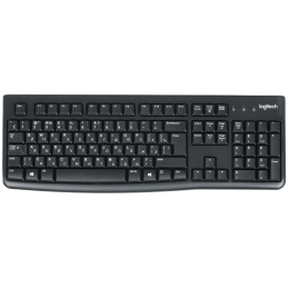 Клавиатура/ Keyboard Logitech K120 (USB, waterproof, low profile) OEM