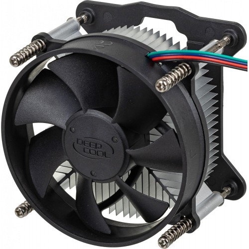 Кулер Deepcool CK-11508 PWM для сокетов 1151/1200 - черный, 4-pin, 17-30dB, 65W, 245g, Ret (DP-ICAS-CK11508-P)