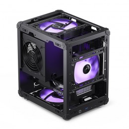 Корпус без блока питания/ Case JONSBO C6, Mini-Tower, no fan, 1xUSB-A 3.0 + 1xUSB-C 3.1, mATX, mITX Black