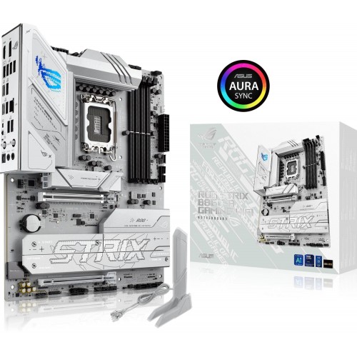 Купить материнскую плату Asus ROG STRIX B860-A GAMING WIFI Soc-1851 для Intel B860 - 4xDDR5, ATX, 8ch (7.1), 2.5G, RAID, HDMI, DP
